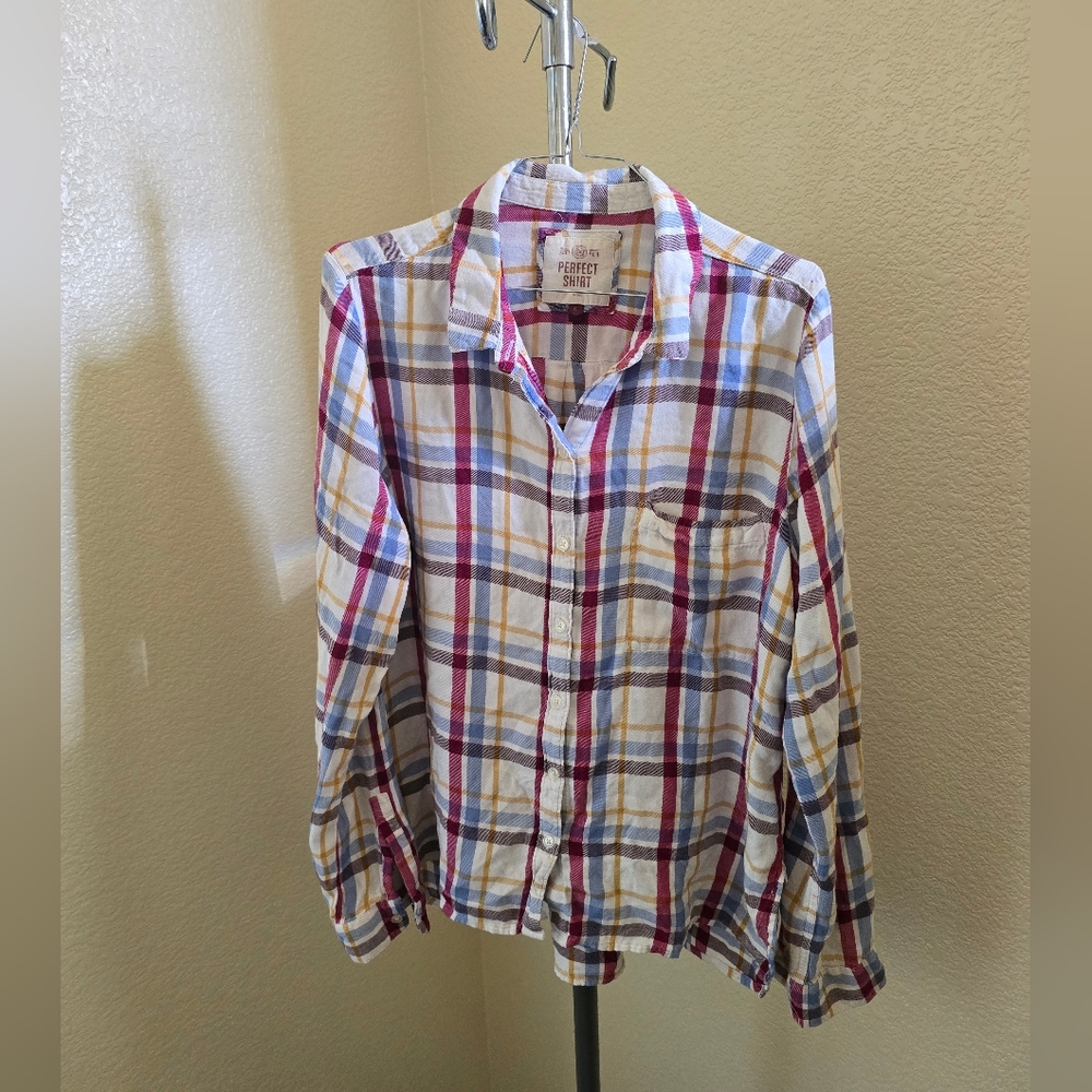 Perfect Shirt Long Sleeve Button Up Shirt With Pocket